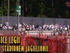 Kibice Legii pod stadionem Jagiellonii (06.05.2018 r.)