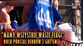„MAMY WSZYSTKIE WASZE FLAGI” – Ruch podczas derbów z GKS-em (12.05.2018 r.)