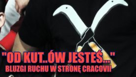 „OD KUT..ÓW JESTEŚ…” – bluzgi Ruchu w stronę Cracovii (19.05.2017 r.)