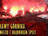 Oprawy Górnika na meczu z Hajdukiem Split [LQ] (24.03.2018 r.)