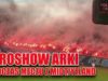 PIROSHOW fanów Arki Gdynia podczas meczu z Midtjylland (27.07.2017 r.)