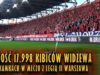Radość 17.998 kibiców Widzewa po bramkach w meczu z Legią II Warszawa (14.04.2018 r.)