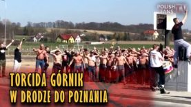 Torcida Górnik w drodze do Poznania (07.04.2018 r.)