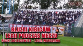 Uprzejmości Legii podczas meczu z Ruchem Zdzieszowice w Opolu (21.09.2017 r.)