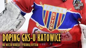Doping GKS-u Katowice na meczu hokeja z Polonią Bytom (05.10.2018 r.)