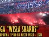 Flaga „WISŁA SHARKS” oraz oprawa z piro na meczu Wisła – Legia (31.03.2019 r.)
