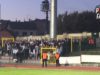 Kibice Legii opuszczają stadion Chojniczanki (25.09.2018 r.)
