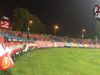 Kilka tysięcy fanów Widzewa w Chorzowie (20.10.2018 r.)