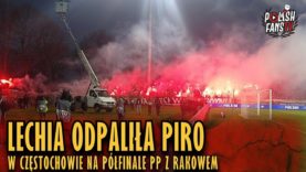 Lechia odpaliła piro w Częstochowie na półfinale PP z Rakowem (10.04.2019 r.)