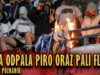 Legia odpala piro oraz pali flagi Lecha w Poznaniu (23.02.2019 r.)
