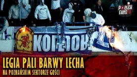 Legia pali barwy Lecha na poznańskim sektorze gości [HD] (23.02.2019 r.)