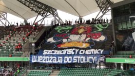 „SZCZECIŃSCY CHEMICY” – oprawa Pogoni w Warszawie (13.04.2019 r.)