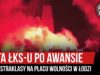 Feta ŁKS-u po awansie do Ekstraklasy na Placu Wolności w Łodzi (11.05.2019 r.)