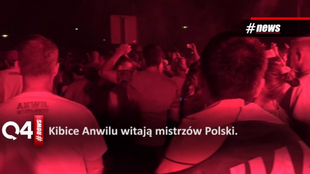 Kibice Anwilu Włocławek witają Mistrzów Polski (14.06.2019 r.)