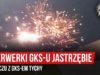 Fajerwerki GKS-u Jastrzębie na meczu z GKS-em Tychy (03.08.2019 r.)