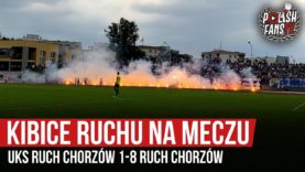 Kibice Ruchu na meczu UKS Ruch Chorzów 1-8 Ruch Chorzów (20.08.2019 r.)