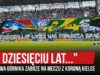 „OD DZIESIĘCIU LAT…” – oprawa Górnika Zabrze na meczu z Koroną Kielce (25.08.2019 r.)