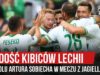 Radość kibiców Lechii po golu Artura Sobiecha w meczu z Jagiellonią (12.08.2019 r.)
