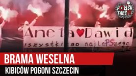 Brama weselna kibiców Pogoni Szczecin (14.09.2019 r.)