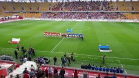 Kibice odśpiewali Mazurka Dąbrowskiego przed meczem Polska U-21 – Estonia U-21 || 10.09.2019