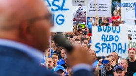 Manifestacja Ruchu w sprawie nowego stadionu (05.09.2019 r.)