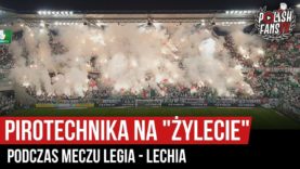 Pirotechnika na „Żylecie” podczas meczu Legia – Lechia (28.09.2019 r.)