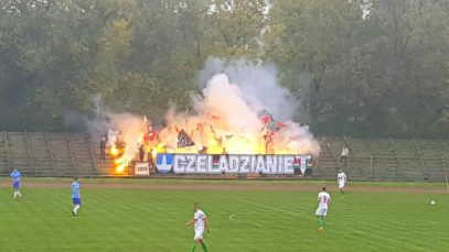 PL: CKS Czeladź – Unia Ząbkowice [Fans]. 2019-09-28