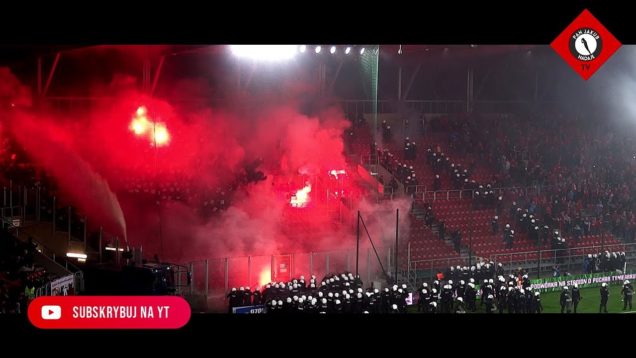 Policja vs Ultras Silesia | Zadyma, awantura, sektor gości | Widzew Łódź – Śląsk Wrocław, 24.09.2019