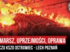 Przemarsz, uprzejmości, oprawa na meczu KSZO Ostrowiec – Lech Poznań (07.09.2019 r.)