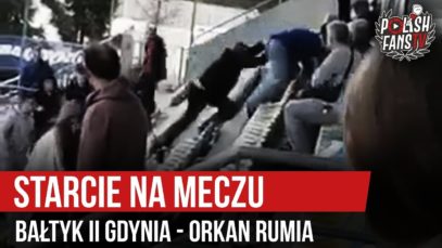 Starcie na meczu Bałtyk II Gdynia – Orkan Rumia (14.09.2019 r.)