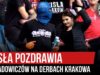 Wisła pozdrawia układowiczów na derbach Krakowa (29.09.2019 r.)