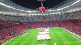 Polska vs Macedonia Północna Hymn Mazurek Dąbrowskiego 13.10.2019