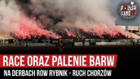 Race oraz palenie barw na derbach ROW Rybnik – Ruch Chorzów (19.10.2019 r.)