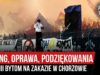 Doping, oprawa, podziękowania Polonii Bytom na zakazie w Chorzowie (26.10.2019 r.)