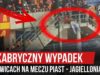 Makabryczny wypadek w Gliwicach na meczu Piast – Jagiellonia (08.11.2019 r.)