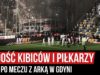 Radość kibiców i piłkarzy Legii po meczu z Arką w Gdyni (03.11.2019 r.)