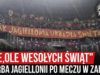 „OLE,OLE WESOŁYCH ŚWIĄT” – korba Jagiellonii po meczu w Zabrzu (21.12.2019 r.)