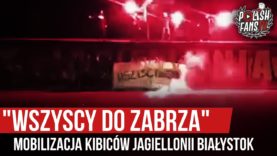 „WSZYSCY DO ZABRZA” – mobilizacja kibiców Jagiellonii Białystok (21.12.2019 r.)