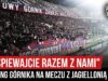 „ZAŚPIEWAJCIE RAZEM Z NAMI” – doping Górnika na meczu z Jagiellonią (21.12.2019 r.)