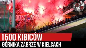 1500 kibiców Górnika Zabrze w Kielcach (08.02.2020 r.)