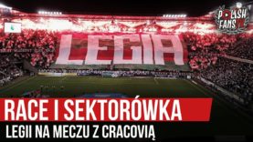 Race i sektorówka Legii na meczu z Cracovią (29.02.2020 r.)