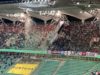 Legia – Cracovia. Oczekiwanie na karnego o radość kibiców Cracovii po golu na 1-2