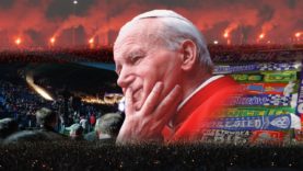 30 tys. ludzi na mszy za Jana Pawła II na stadionie Ruchu (06.04.2005 r.)