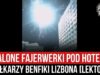 Odpalone fajerwerki pod hotelem piłkarzy Benfiki Lizbona [LEKTOR] (22.10.2020 r.)