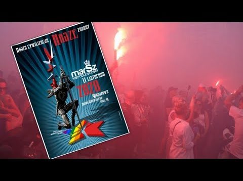 Marsz Niepodległości 11 XI 2020 r. Warszawa – KIBICE Czarnych 1910 Jasło