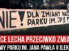 Kibice Lecha przeciwko zmianie nazwy parku im. Jana Pawła II [LEKTOR] (21.01.2021 r.)