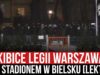 Kibice Legii Warszawa pod stadionem w Bielsku [LEKTOR] (31.01.2021 r.)