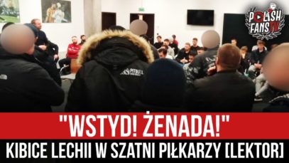 „WSTYD! ŻENADA!” – kibice Lechii w szatni piłkarzy [LEKTOR] (12.02.2021 r.)