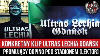 Konkretny klip Ultras Lechia Gdańsk promujący doping pod stadionem [LEKTOR] (05.04.2021 r.)