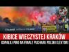 Kibice Wieczystej Kraków odpalili piro na finale Pucharu Polski [LEKTOR] (16.06.2021 r.)